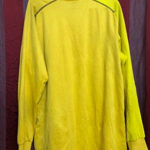 Umbro Yellow Long Sleeve T Shirt