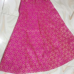 Ethnic Rani Pink Skirt