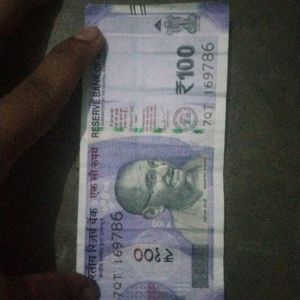 100 Rs Note Serieal No. Ending With 786