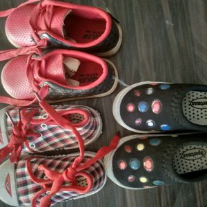 Baby Kids Shoes Combo