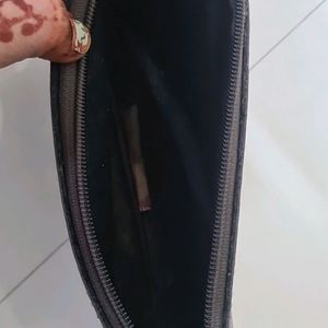 Coffe Brown Color Sling Bag Without Belt