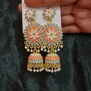 Double Shade Jhumka