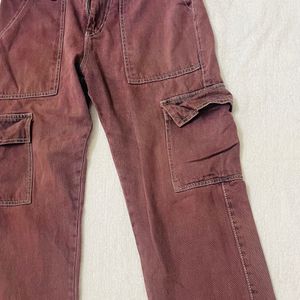 Brown Cargo Jean