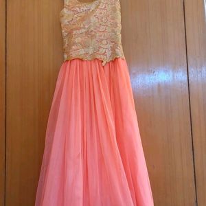 Western Gown For Girls