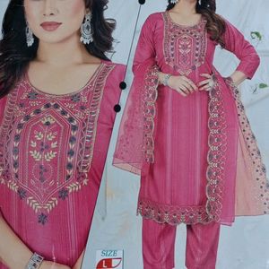 PARTY WEAR KURTI SET