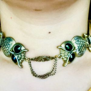 Duo Owl Choker