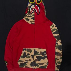 BAPE x Hebru Brantley Flyboy Shark Full Zip Hoodie