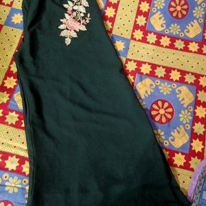 Georgette Plazzo Kurta Set