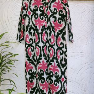 Utsa Ikkat Print Kurti