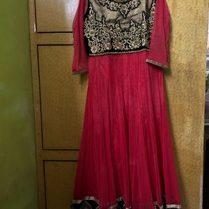 Ethnic Anarkali With Dupatta