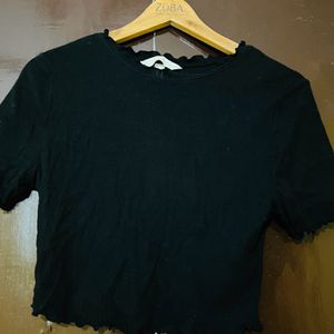 H&M Black Top (new Condition)