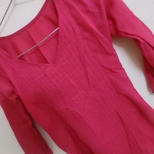 Pink Kurti