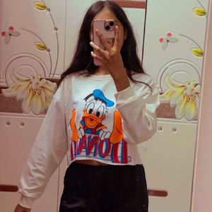 Sweatshirt Cute Donald Duck