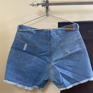 Miss Chase Denim Rugged Shorts