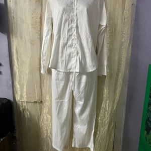 White Linen Co-ord