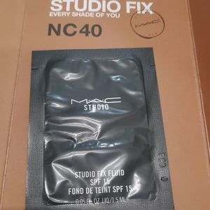 Mac Studio Fix Foundation Samples