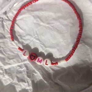 LOVE OF MY LIFE ( LOML ) bracelet