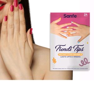 Sanfe Heart Color Stick Nails 💅🎉🎉🥳💅💅