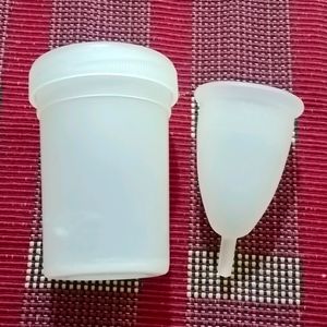 Medium Size Silky Menstrual Cup (Unused )