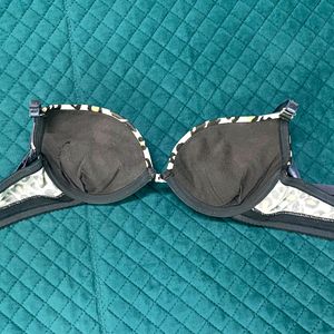 Animal Print Pushup Bra