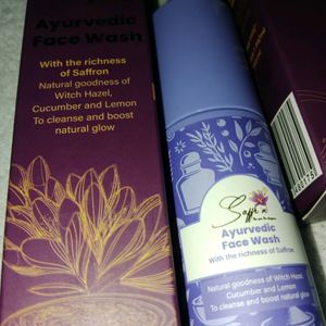 Saffron Toner And Face Wash Combo