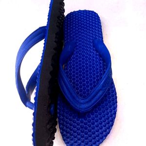 [7,8,9,] BLUE ACCU PRESSURE SLIPPER UNISEX