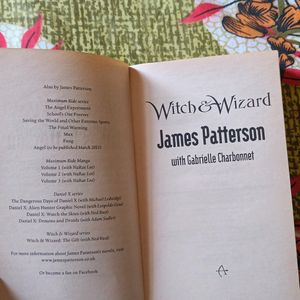 Witch And Wizard By James Patterson