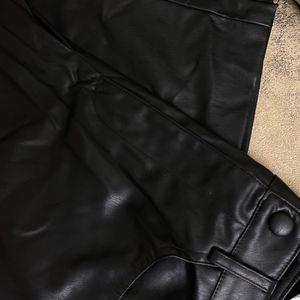 Zara Leather Trousers