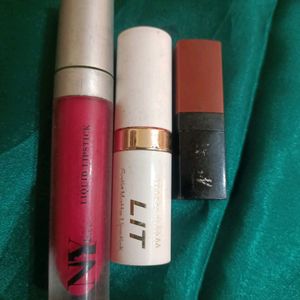 Combo Of 5 Lipsticks