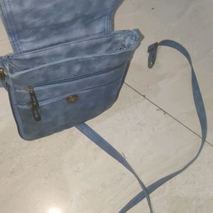 Blue Sling Bag