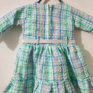 Frock For 3-6 Months Girl