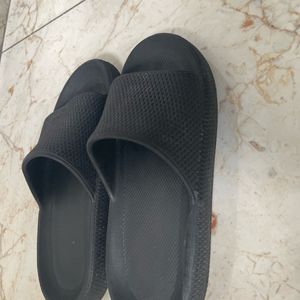 Black Slides Footwear