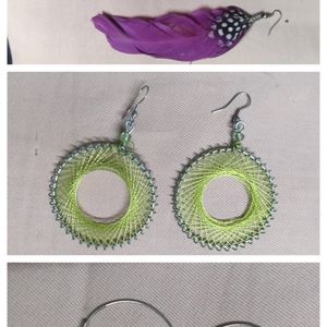 Combo Of 3 Earrings