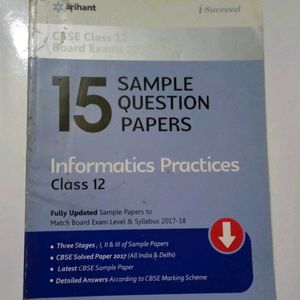 IP Class 12th Chapter Wise & 15 Sample Qs Book