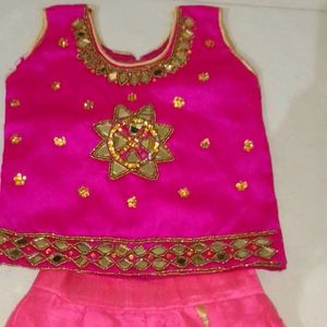 Lehnga For 2-4 Year Old Baby Girl