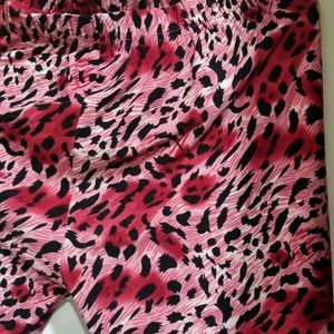 Cheetah Print Leggings For Girls