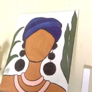 BOHO AFRICAN PAINTING