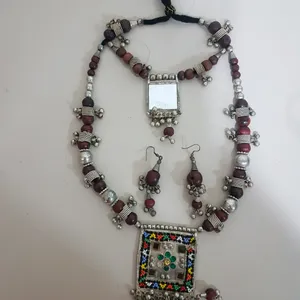 Navratari Traditional Necklace Set