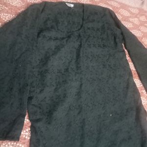 Beautiful Black Kurti