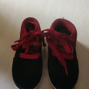 Black And Red Shoes