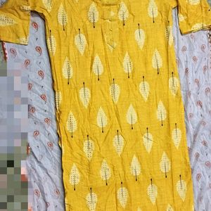 Yellow Kurti