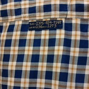 Boys Branded Check Full Shirt.