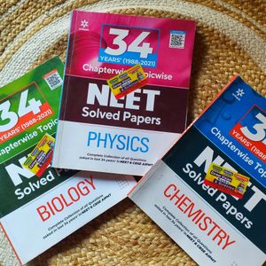 NEET  35 Year Solved Papers Text Book 📕