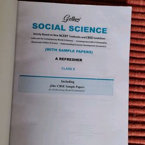 Social Science Supplement (Golden)