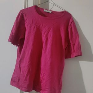 Casual Pink T-SHIRT