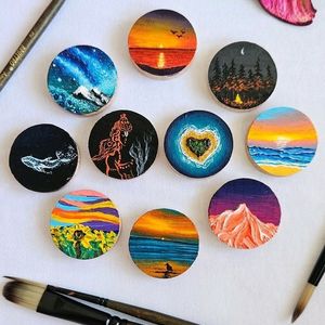 Mini Art Fridge Magnet