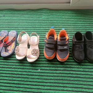 Four Pair Of Footwears