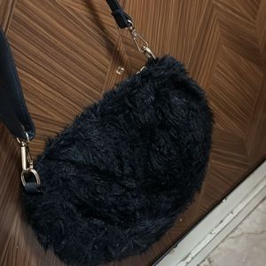 Fur Sling Bag