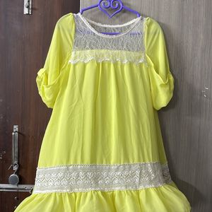 Lemon Yellow Dress