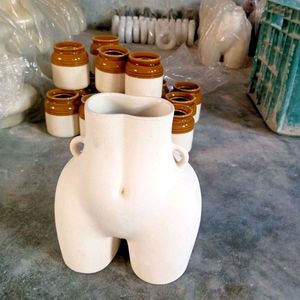 Ladies Body Shape Vase